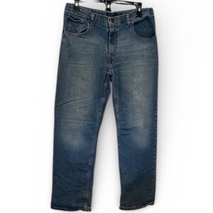 Arizona Jean Company Relaxed Fit Denim Size 20 Regular, adjustable waist